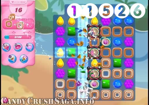 Candy Crush Saga : Level 11526 – Videos, Cheats, Tips and Tricks
