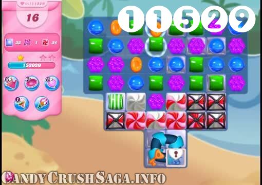 Candy Crush Saga : Level 11529 – Videos, Cheats, Tips and Tricks