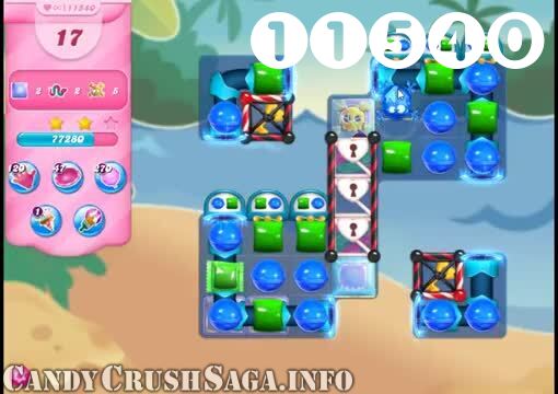 Candy Crush Saga : Level 11540 – Videos, Cheats, Tips and Tricks