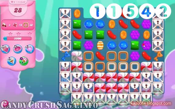 Candy Crush Saga : Level 11542 – Videos, Cheats, Tips and Tricks