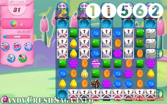 Candy Crush Saga : Level 11562 – Videos, Cheats, Tips and Tricks