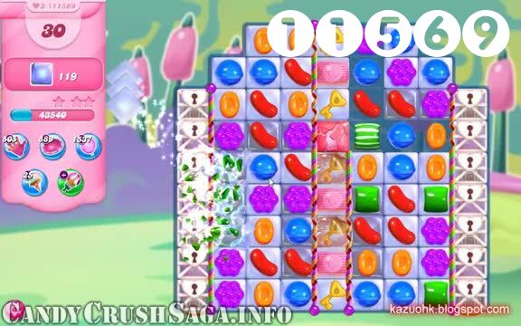 Candy Crush Saga : Level 11569 – Videos, Cheats, Tips and Tricks