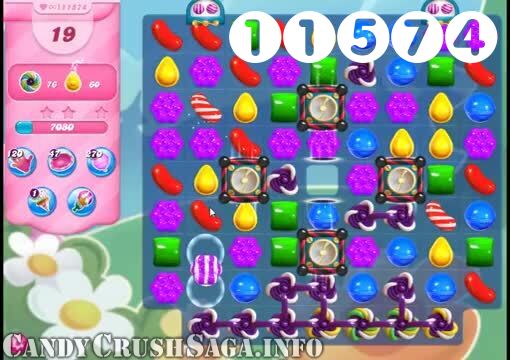 Candy Crush Saga : Level 11574 – Videos, Cheats, Tips and Tricks