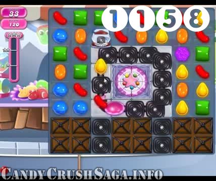 Candy Crush Saga : Level 1158 – Videos, Cheats, Tips and Tricks