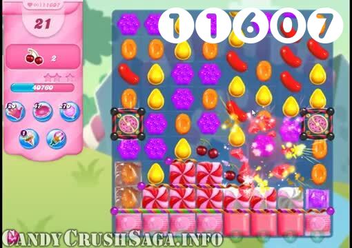 Candy Crush Saga : Level 11607 – Videos, Cheats, Tips and Tricks