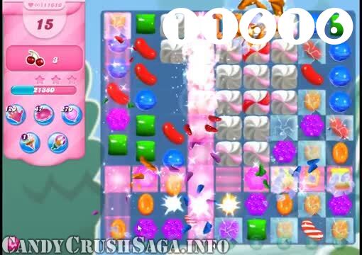 Candy Crush Saga : Level 11616 – Videos, Cheats, Tips and Tricks