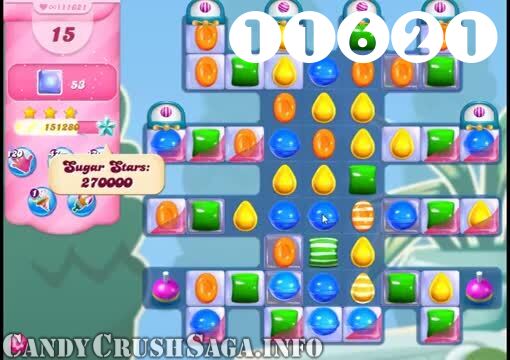 Candy Crush Saga : Level 11621 – Videos, Cheats, Tips and Tricks