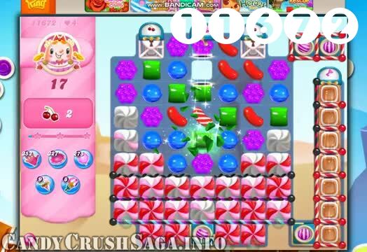 Candy Crush Saga : Level 11672 – Videos, Cheats, Tips and Tricks