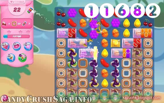 Candy Crush Saga : Level 11682 – Videos, Cheats, Tips and Tricks