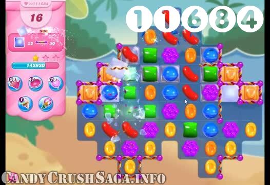 Candy Crush Saga : Level 11684 – Videos, Cheats, Tips and Tricks