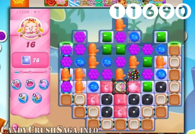 Candy Crush Saga : Level 11690 – Videos, Cheats, Tips and Tricks