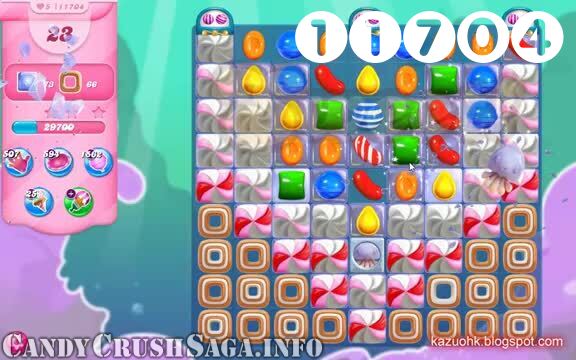 Candy Crush Saga : Level 11704 – Videos, Cheats, Tips and Tricks