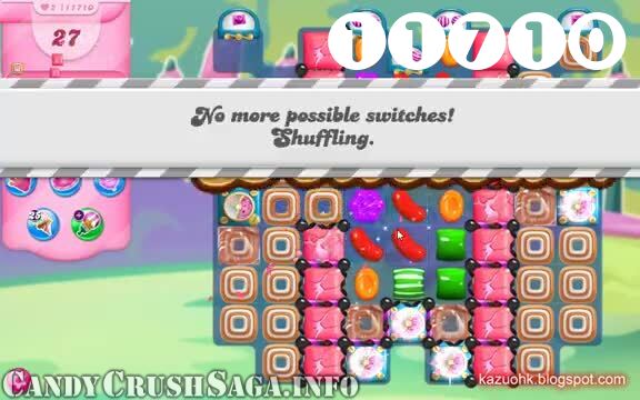 Candy Crush Saga : Level 11710 – Videos, Cheats, Tips and Tricks