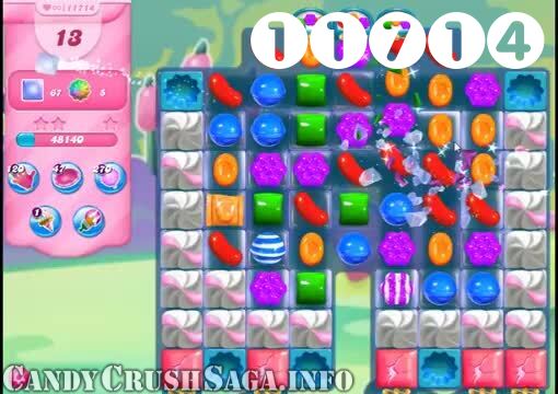 Candy Crush Saga : Level 11714 – Videos, Cheats, Tips and Tricks