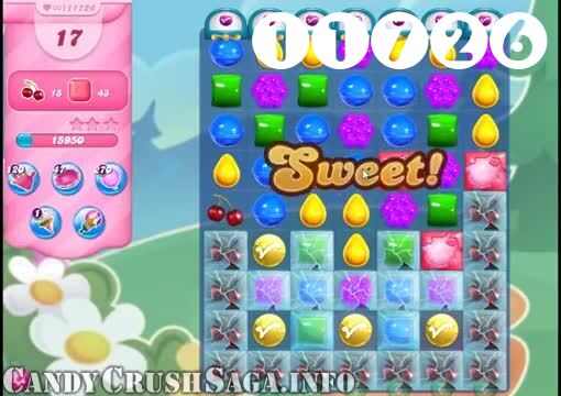 Candy Crush Saga : Level 11726 – Videos, Cheats, Tips and Tricks