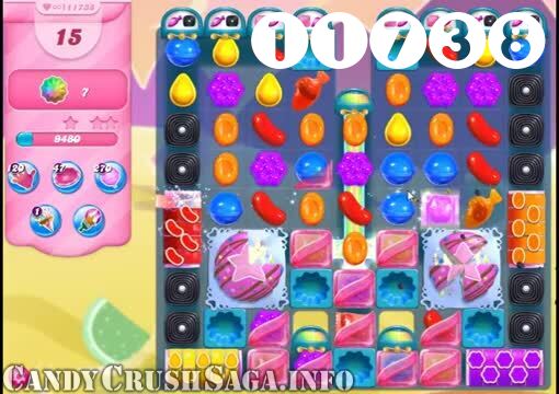 Candy Crush Saga : Level 11738 – Videos, Cheats, Tips and Tricks