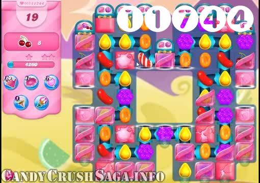Candy Crush Saga : Level 11744 – Videos, Cheats, Tips and Tricks