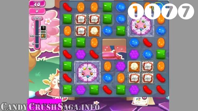Candy Crush Saga : Level 1177 – Videos, Cheats, Tips and Tricks