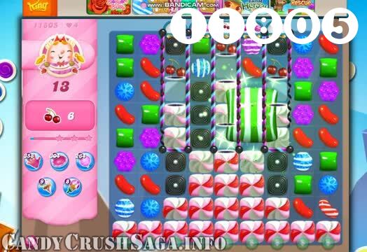 Candy Crush Saga : Level 11805 – Videos, Cheats, Tips and Tricks