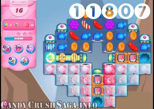 Candy Crush Saga : Level 11807 – Videos, Cheats, Tips and Tricks