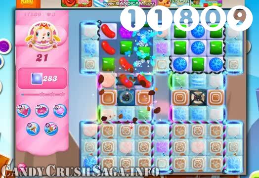 Candy Crush Saga : Level 11809 – Videos, Cheats, Tips and Tricks