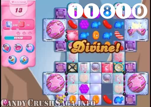 Candy Crush Saga : Level 11810 – Videos, Cheats, Tips and Tricks