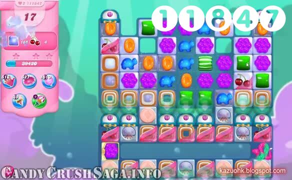 Candy Crush Saga : Level 11847 – Videos, Cheats, Tips and Tricks