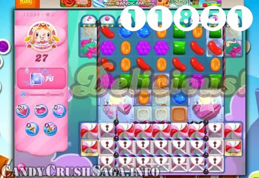 Candy Crush Saga : Level 11851 – Videos, Cheats, Tips and Tricks