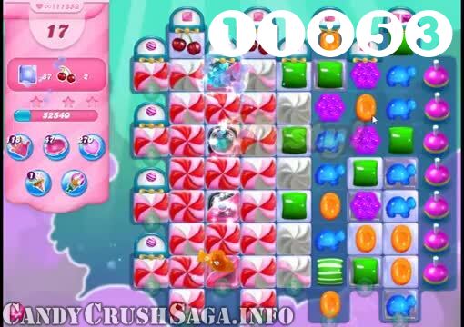 Candy Crush Saga : Level 11853 – Videos, Cheats, Tips and Tricks