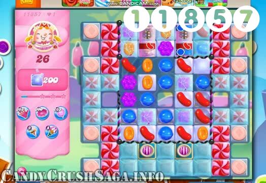 Candy Crush Saga : Level 11857 – Videos, Cheats, Tips and Tricks