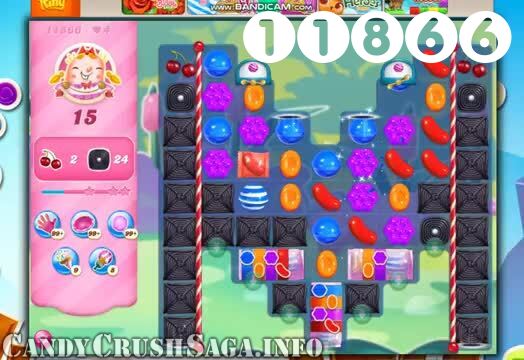 Candy Crush Saga : Level 11866 – Videos, Cheats, Tips and Tricks