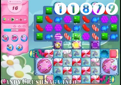 Candy Crush Saga : Level 11879 – Videos, Cheats, Tips and Tricks
