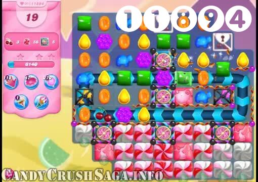 Candy Crush Saga : Level 11894 – Videos, Cheats, Tips and Tricks