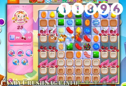 Candy Crush Saga : Level 11896 – Videos, Cheats, Tips and Tricks