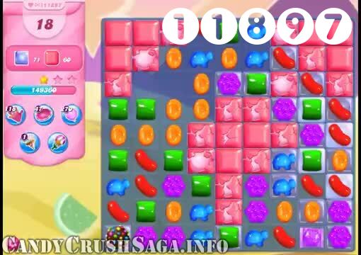 Candy Crush Saga : Level 11897 – Videos, Cheats, Tips and Tricks