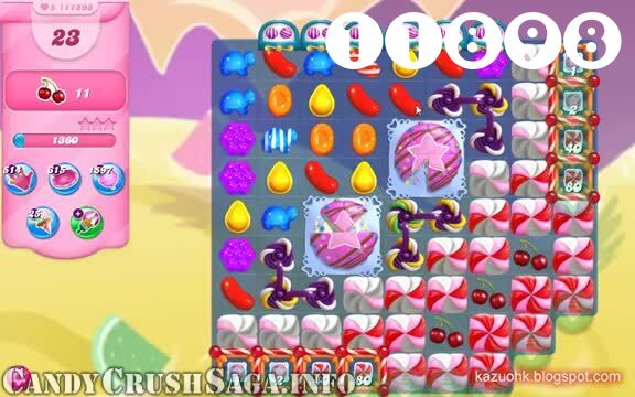 Candy Crush Saga : Level 11898 – Videos, Cheats, Tips and Tricks
