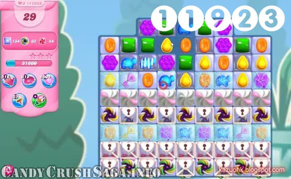 Candy Crush Saga : Level 11923 – Videos, Cheats, Tips and Tricks