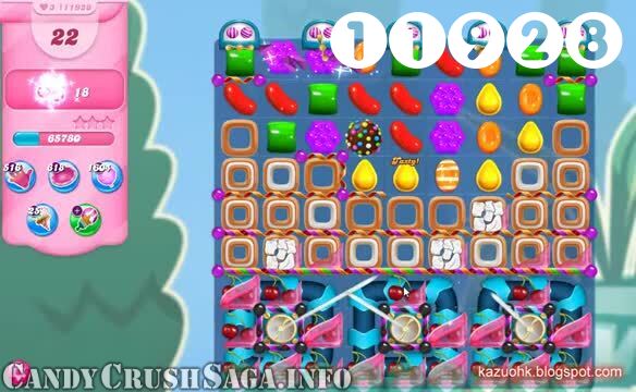 Candy Crush Saga : Level 11928 – Videos, Cheats, Tips and Tricks
