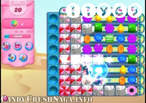 Candy Crush Saga : Level 11969 – Videos, Cheats, Tips and Tricks