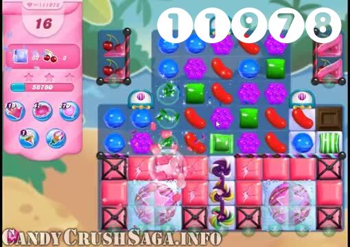 Candy Crush Saga : Level 11978 – Videos, Cheats, Tips and Tricks