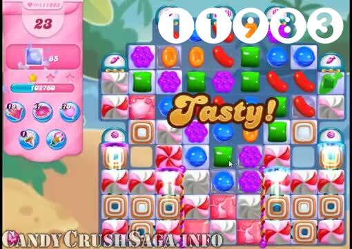 Candy Crush Saga : Level 11983 – Videos, Cheats, Tips and Tricks
