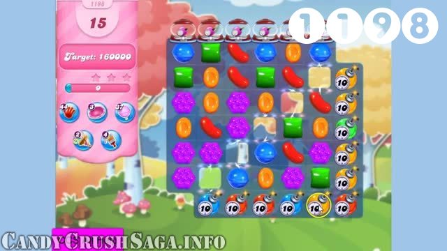 Candy Crush Saga : Level 1198 – Videos, Cheats, Tips and Tricks