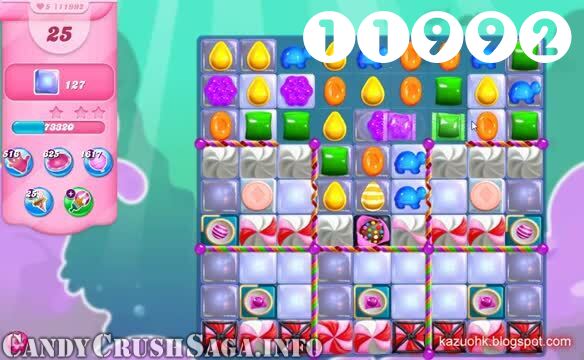 Candy Crush Saga : Level 11992 – Videos, Cheats, Tips and Tricks