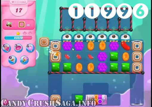 Candy Crush Saga : Level 11996 – Videos, Cheats, Tips and Tricks