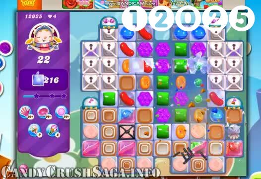 Candy Crush Saga : Level 12025 – Videos, Cheats, Tips and Tricks