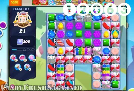 Candy Crush Saga : Level 12063 – Videos, Cheats, Tips and Tricks