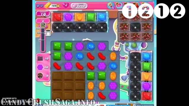 Candy Crush Saga : Level 1212 – Videos, Cheats, Tips and Tricks