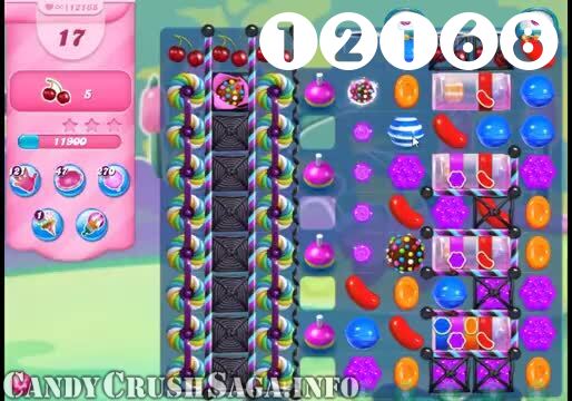 Candy Crush Saga : Level 12168 – Videos, Cheats, Tips and Tricks