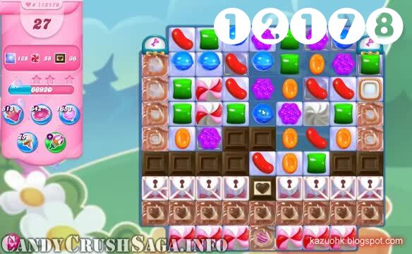 Candy Crush Saga : Level 12178 – Videos, Cheats, Tips and Tricks
