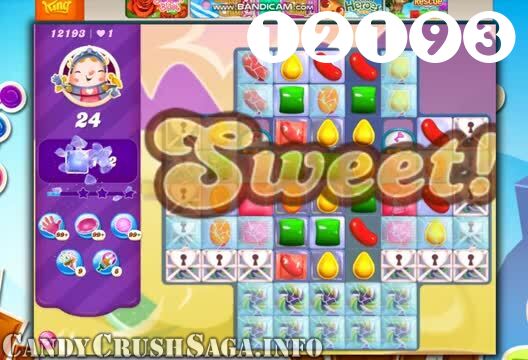 Candy Crush Saga : Level 12193 – Videos, Cheats, Tips and Tricks